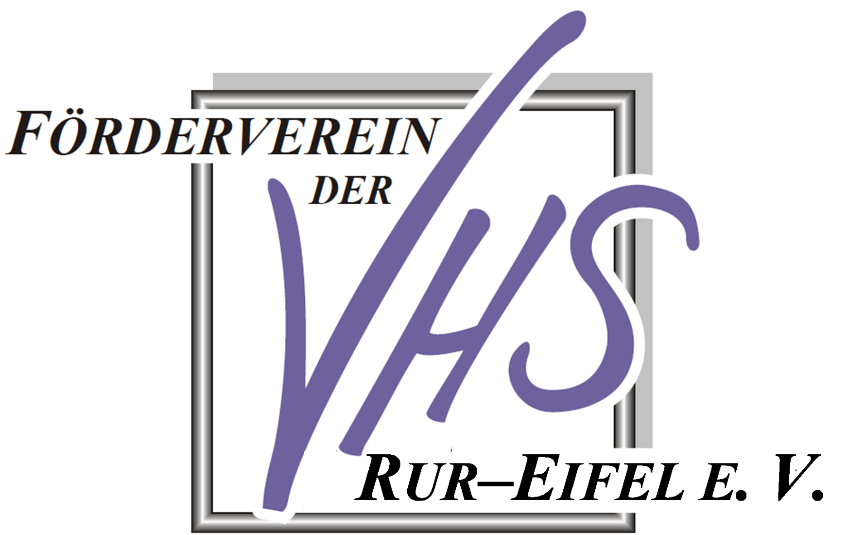 Logo Förderverein VHS Rur-Eifel e.V.